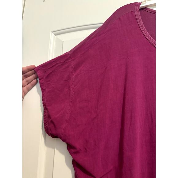 Torrid Dual Color Maroon Purple Top Size 3 - Picture 5 of 9